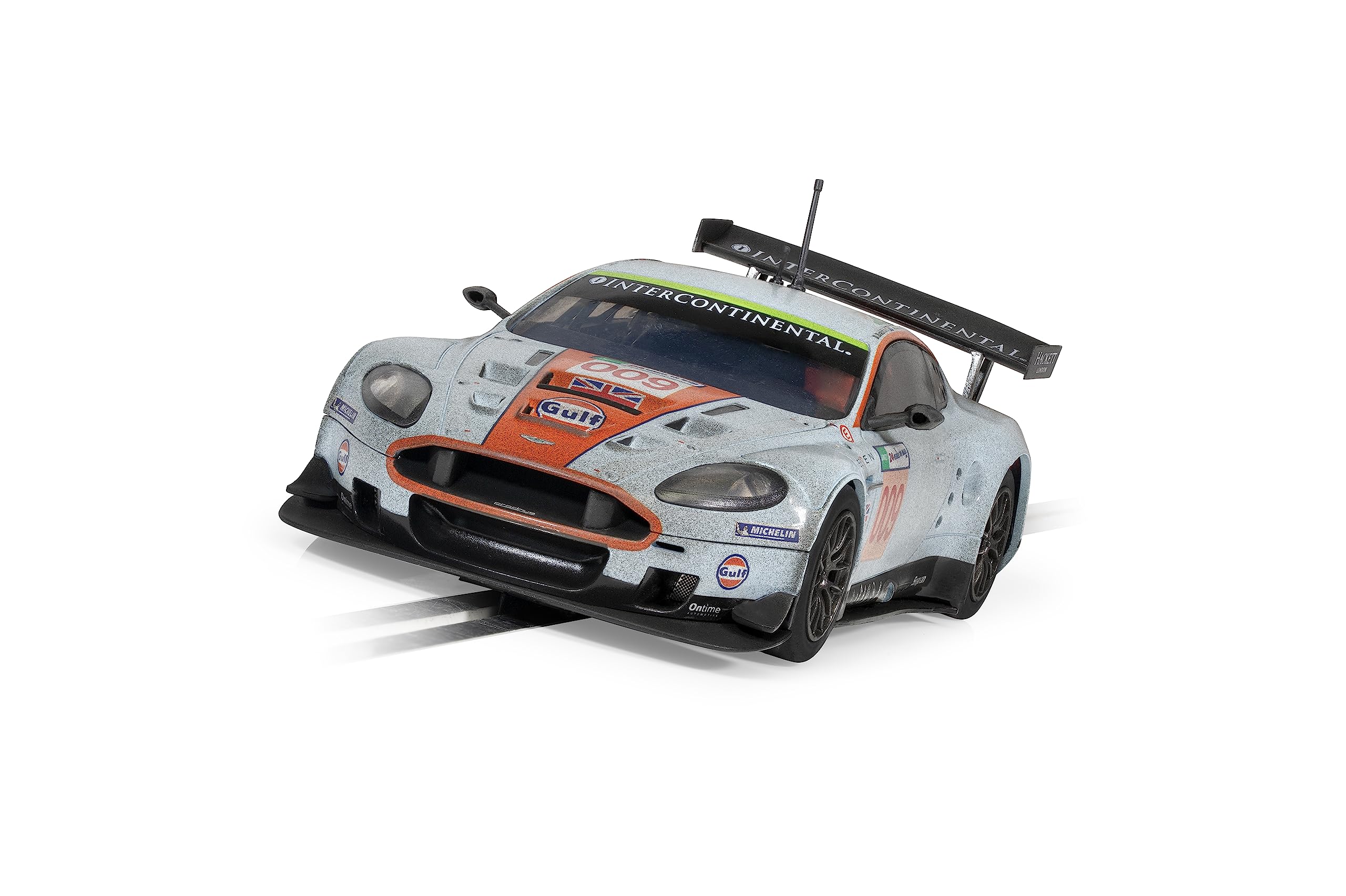 Amazon.com: Scalextric Aston Martin DBR9 ROFGO Gulf Edition #009